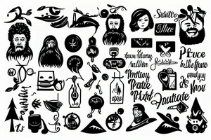 Something that describes patience tattoo idea
