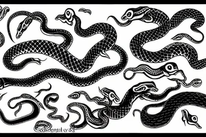Snake tattoo idea