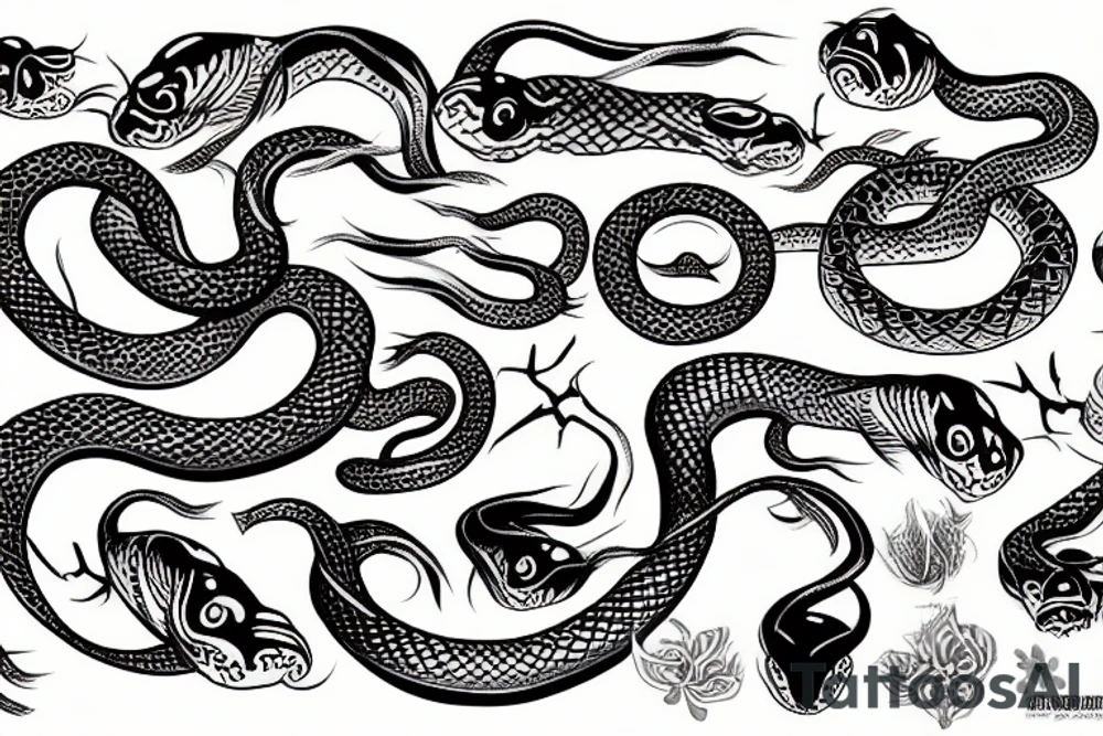 Snake tattoo idea