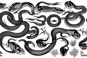 Snake tattoo idea