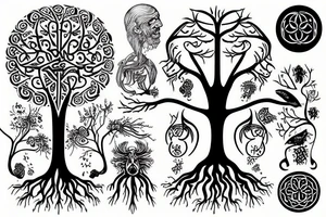 Tree of life tattoo idea