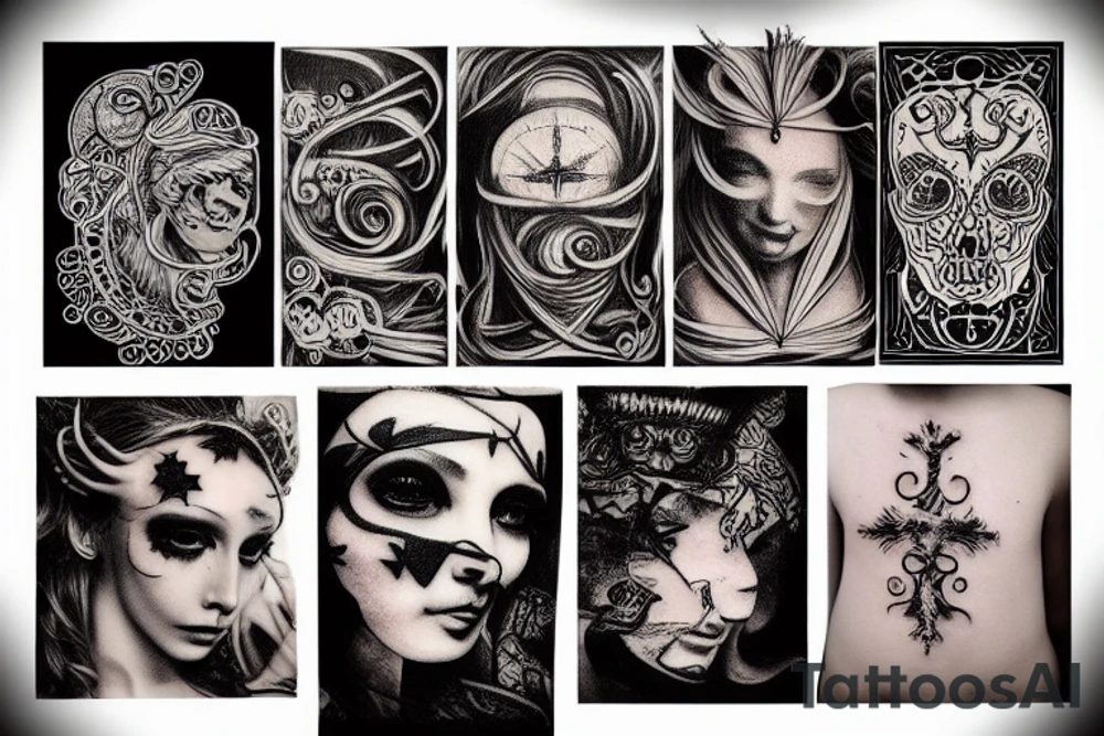 surreal tattoo idea