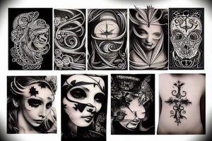surreal tattoo idea