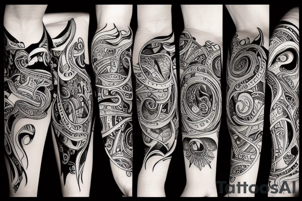 surreal tattoo idea
