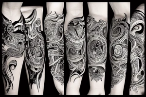 surreal tattoo idea
