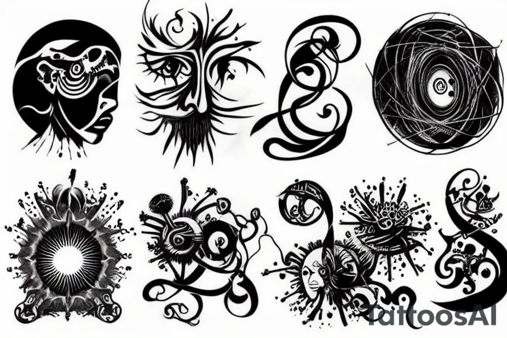 surreal tattoo idea