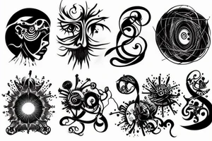 surreal tattoo idea