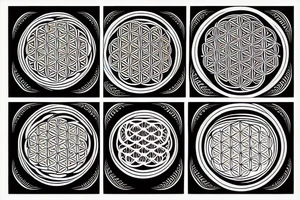 Flower of life tattoo idea