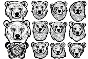 Polar Bear tattoo idea