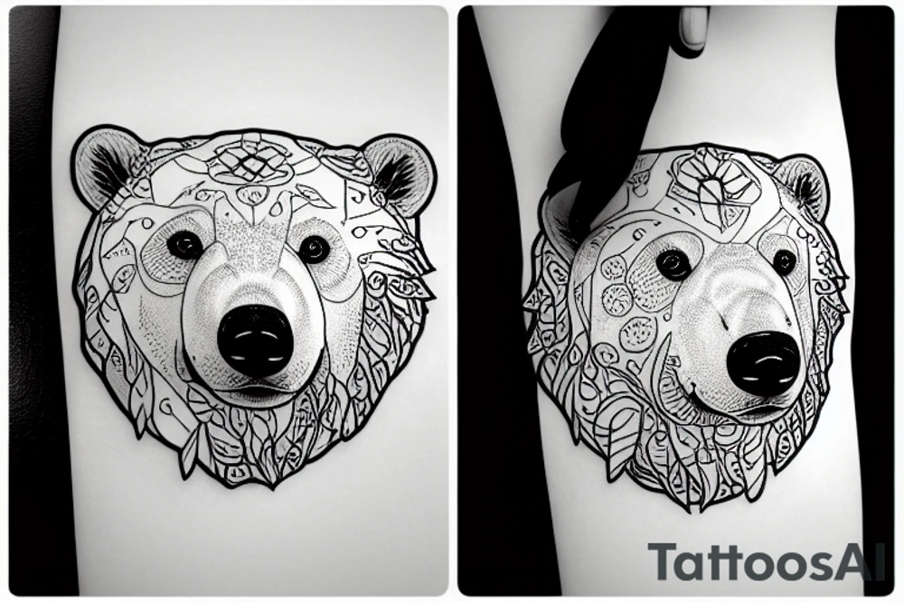 Polar Bear tattoo idea