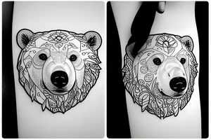 Polar Bear tattoo idea