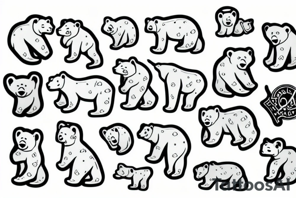 Polar Bear tattoo idea