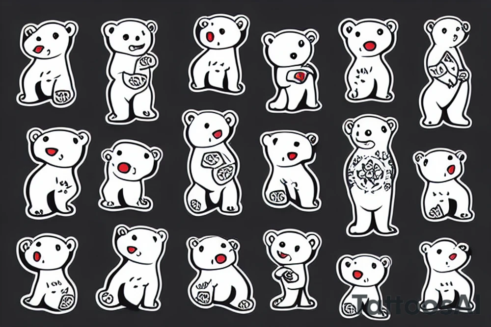 Polar Bear tattoo idea