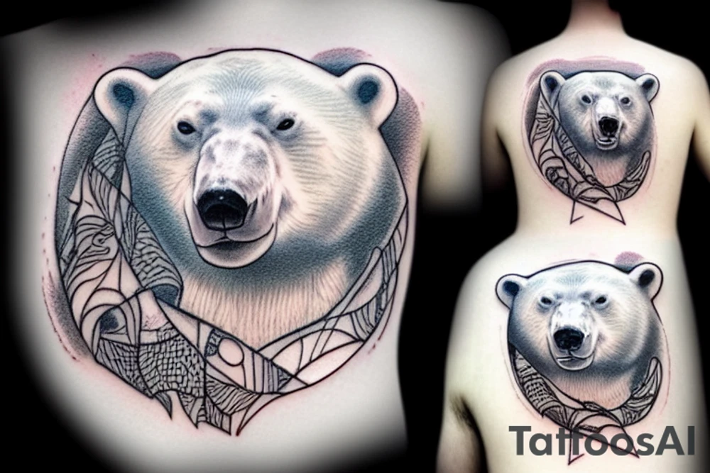 Polar Bear tattoo idea