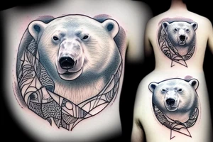Polar Bear tattoo idea