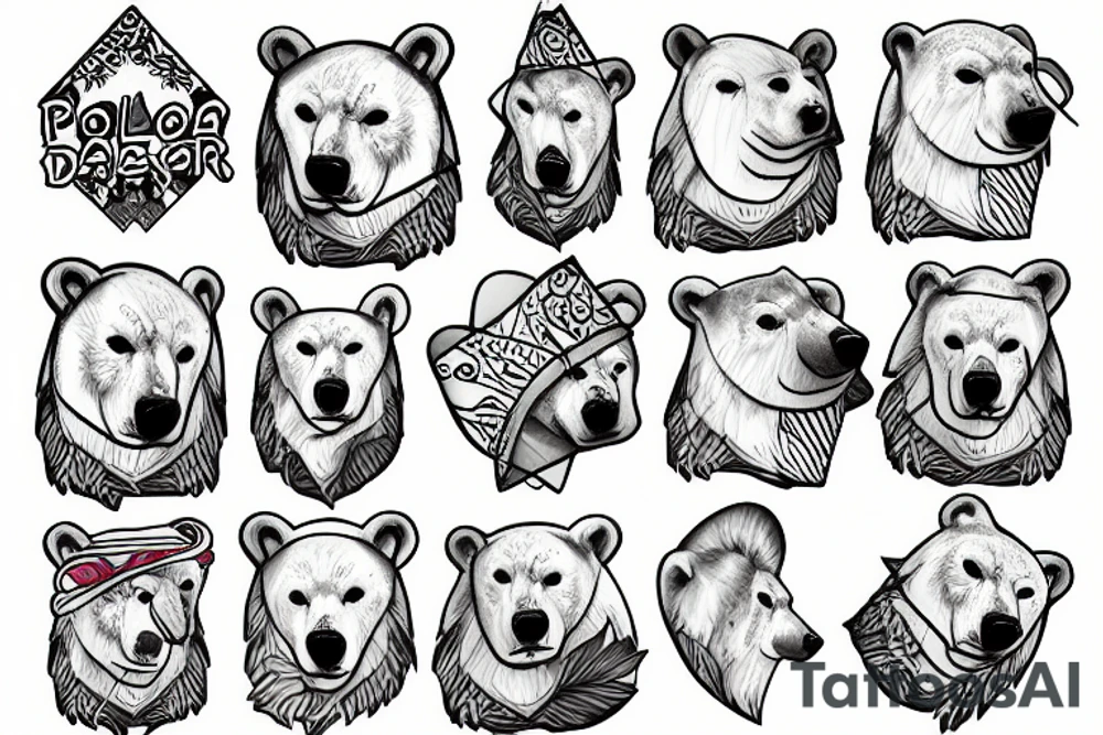 Polar Bear tattoo idea
