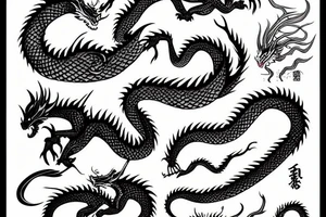 dragon back tattoo tattoo idea