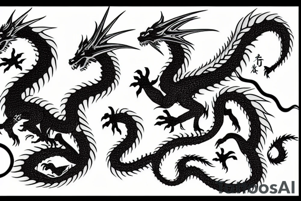 dragon back tattoo tattoo idea