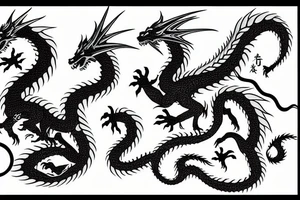 dragon back tattoo tattoo idea