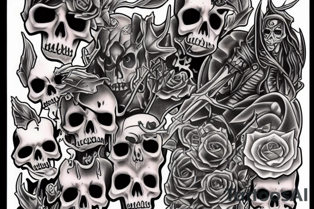 Grimm Reaper tattoo idea