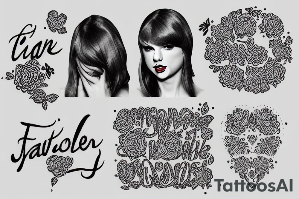 taylor swift tattoo idea