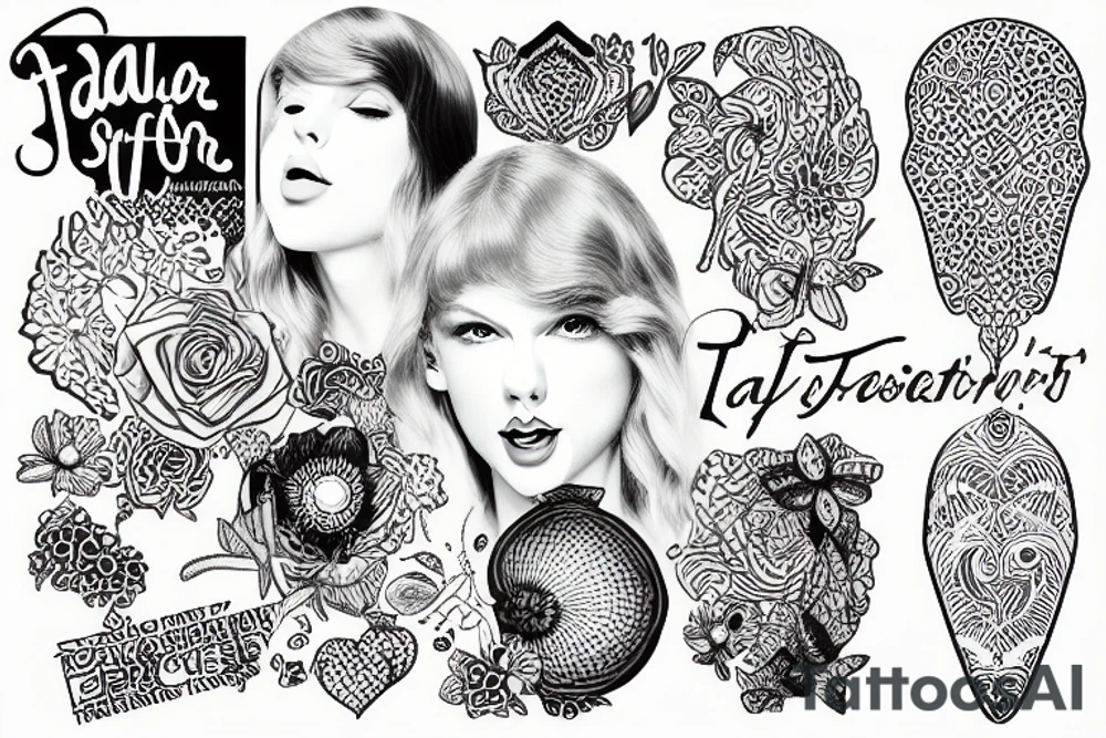 taylor swift tattoo idea