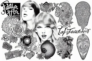 taylor swift tattoo idea