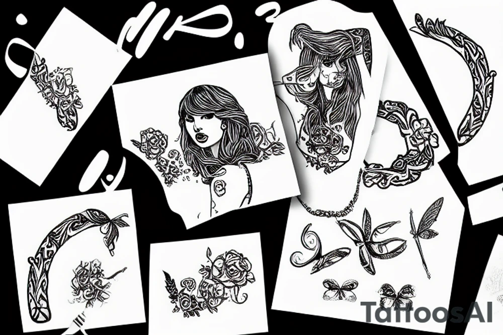 taylor swift tattoo idea