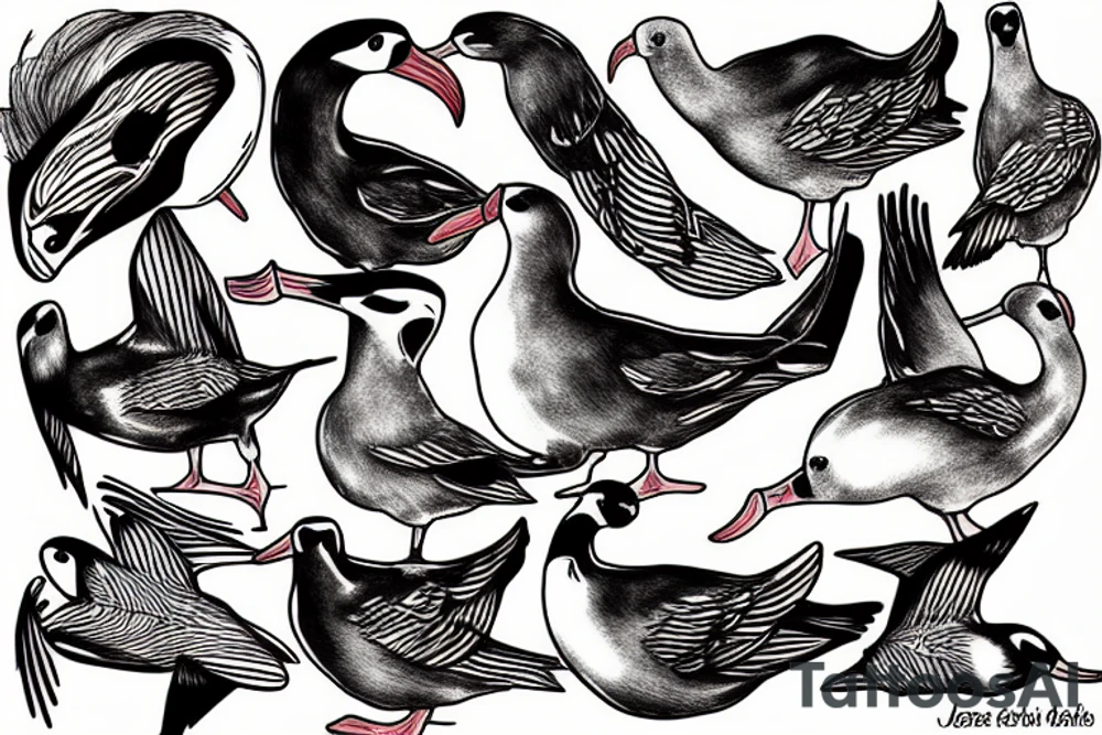 Albatross tattoo idea