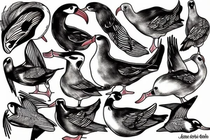 Albatross tattoo idea