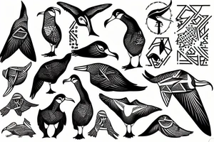 Albatross tattoo idea