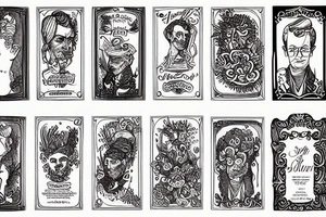 Adam Smith Post card tattoo idea