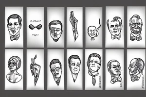 Adam Smith Post card tattoo idea