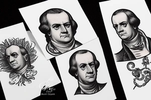 Adam Smith Post card tattoo idea