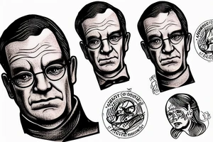 Adam Smith Post stamp tattoo idea