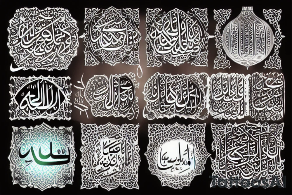 islam and light tattoo idea