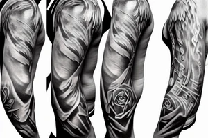god angel tattoo idea