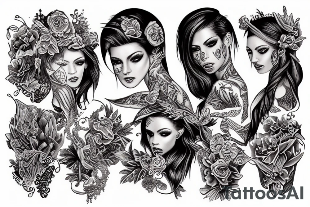 angels tattoo idea