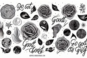 do not go gentle into that good night tattoo idea
