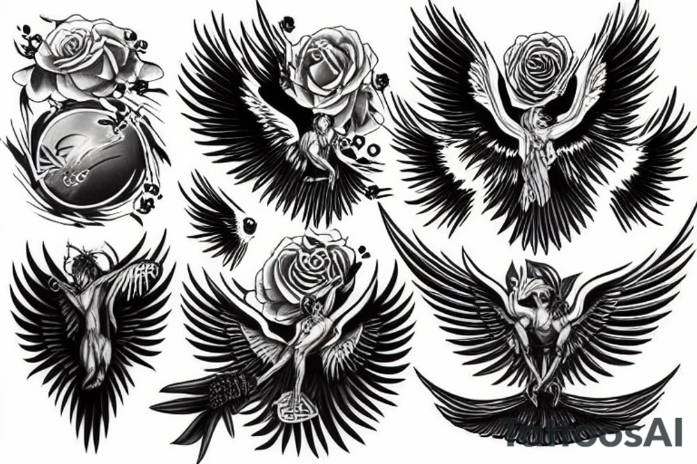 Phoenix tattoo idea
