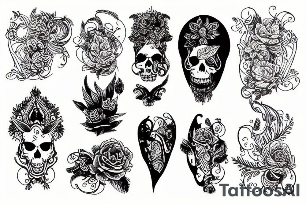 Мрак tattoo idea