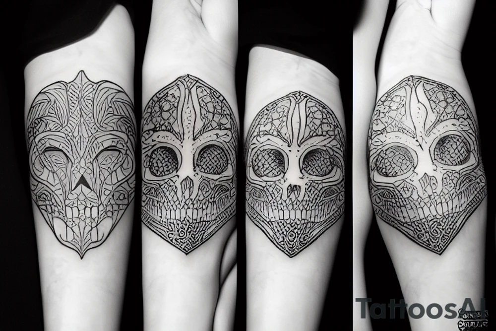 Darkside tattoo idea