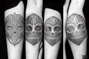 Darkside tattoo idea