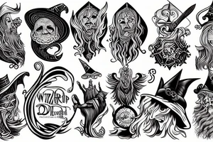 Wizard tattoo idea