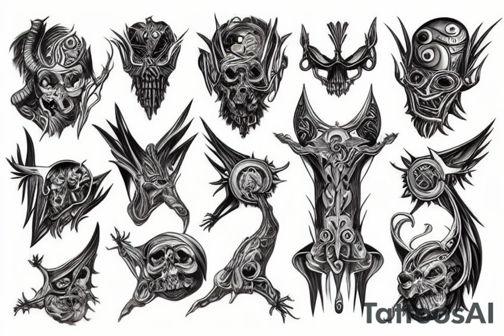 Wizard tattoo idea