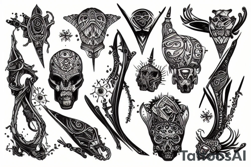 Shaman tattoo idea