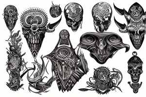 Shaman tattoo idea