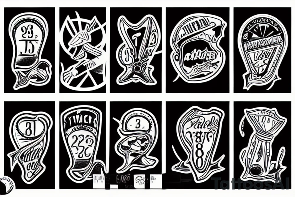 triathlon tattoo idea