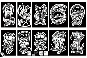 triathlon tattoo idea