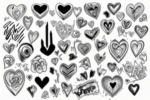 heart beat tattoo idea